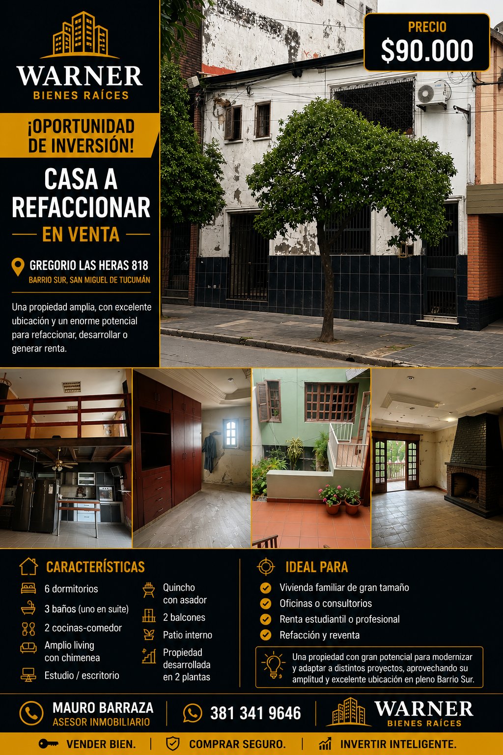 Las Heras 800